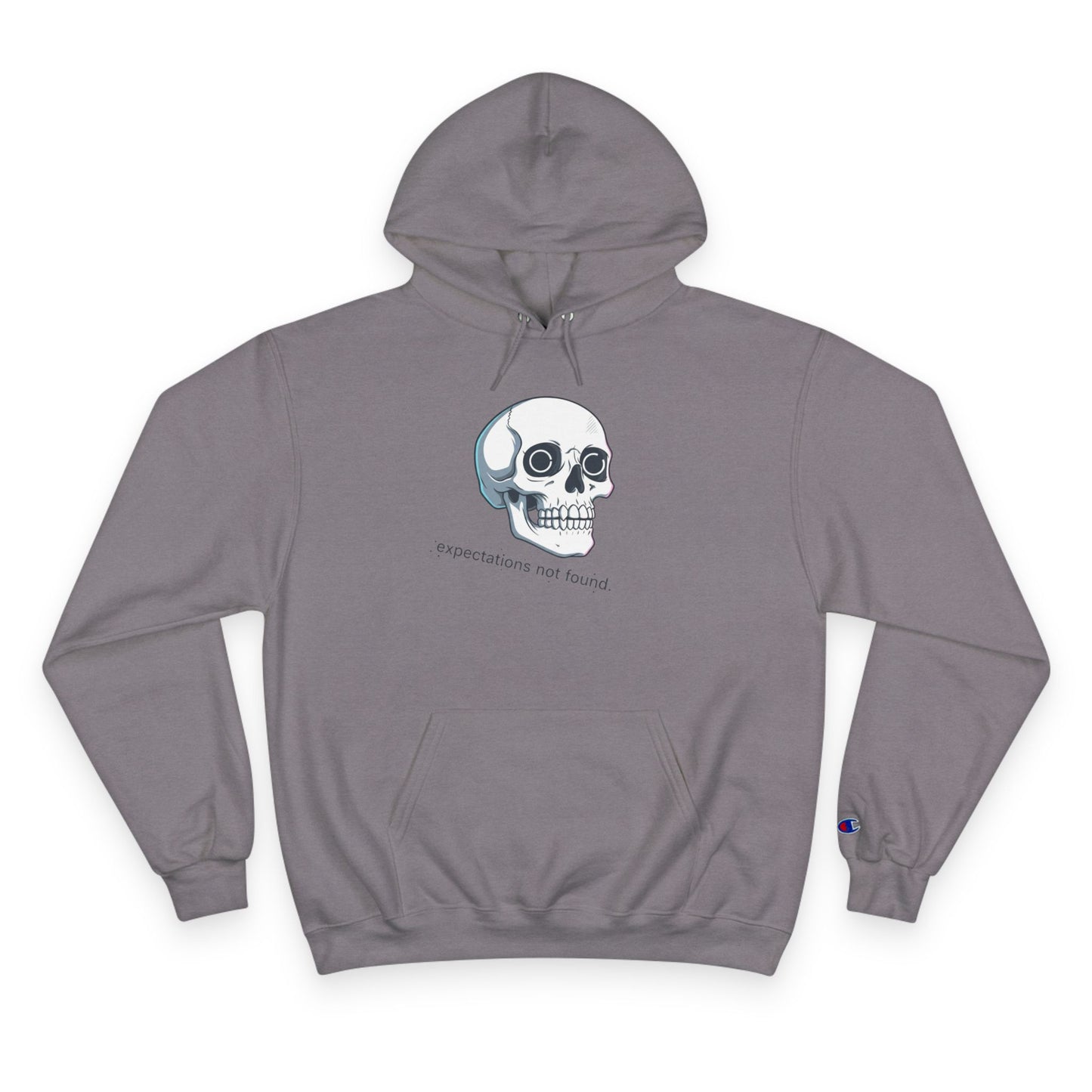 2026 Loading Skull Hoodie — "Expectations Not Reality" Champion Pullover