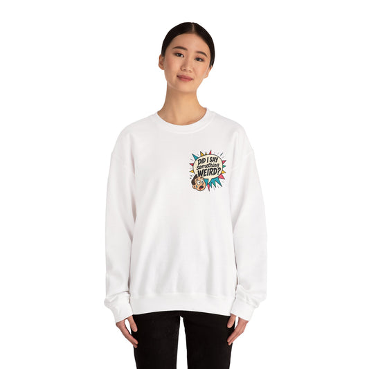 HoodnTee Sweatshirt - Retro Comic Crewneck Sweatshirt - Why Didn't They Text Back