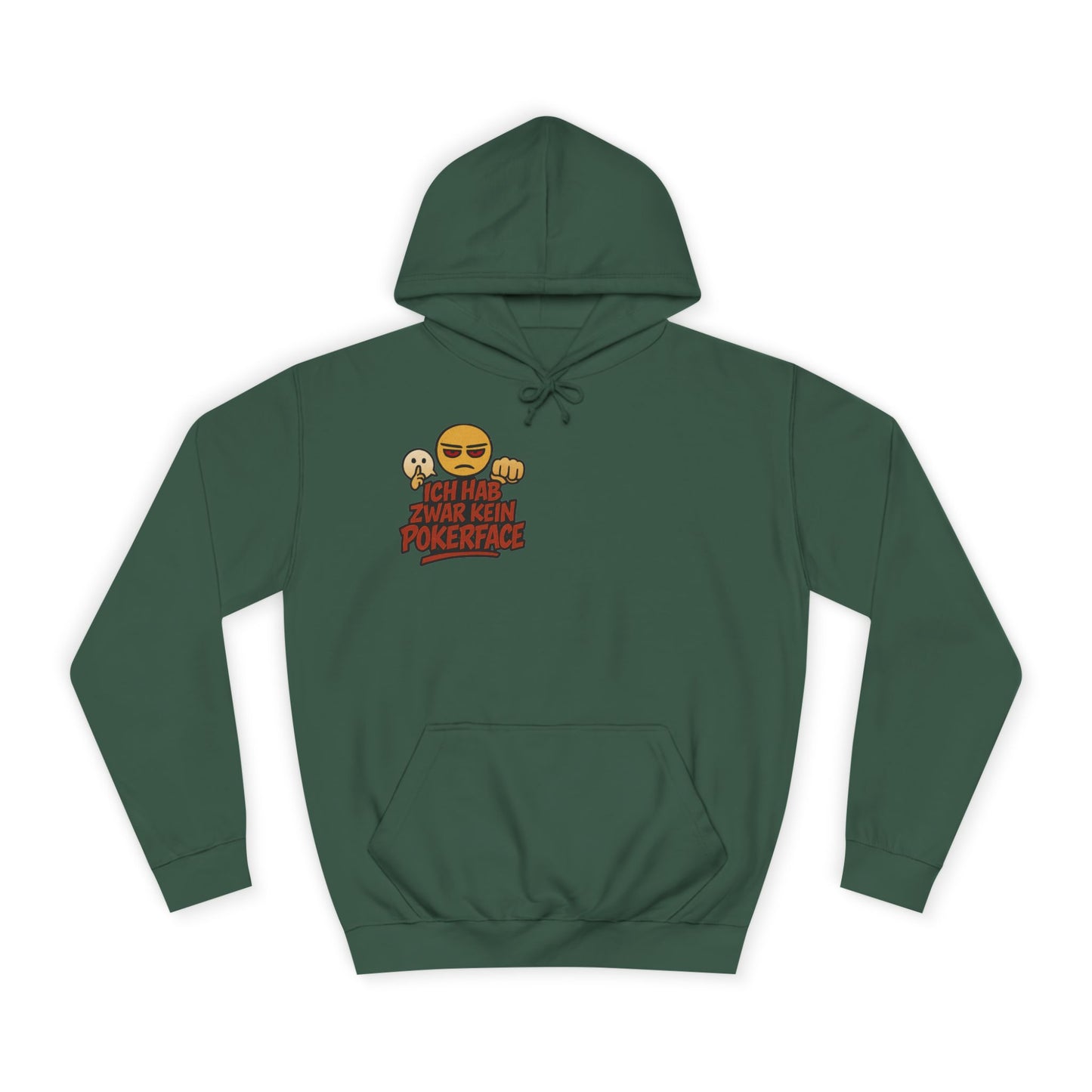 HoodnTee Hoodie | Pokerface? Shut-Up-Face! Hoodie 🤫🇩🇪