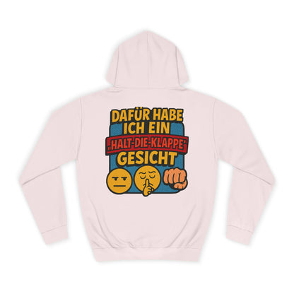 HoodnTee Hoodie | Pokerface? Shut-Up-Face! Hoodie 🤫🇩🇪