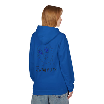 Mentally AFK Hoodie | Minimalist Anime Line Art Hoodie – HoodnTee