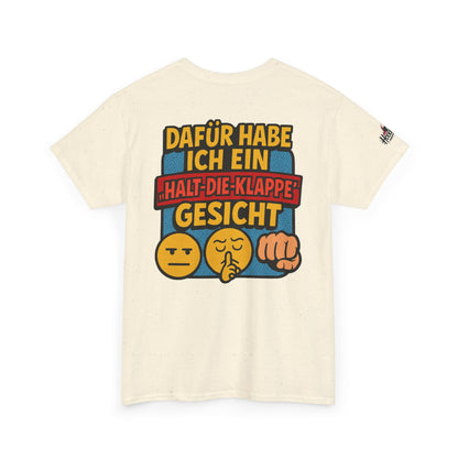 HoodnTee Shirt | Pokerface? Shut-Up-Face! Tee 🤫🇩🇪