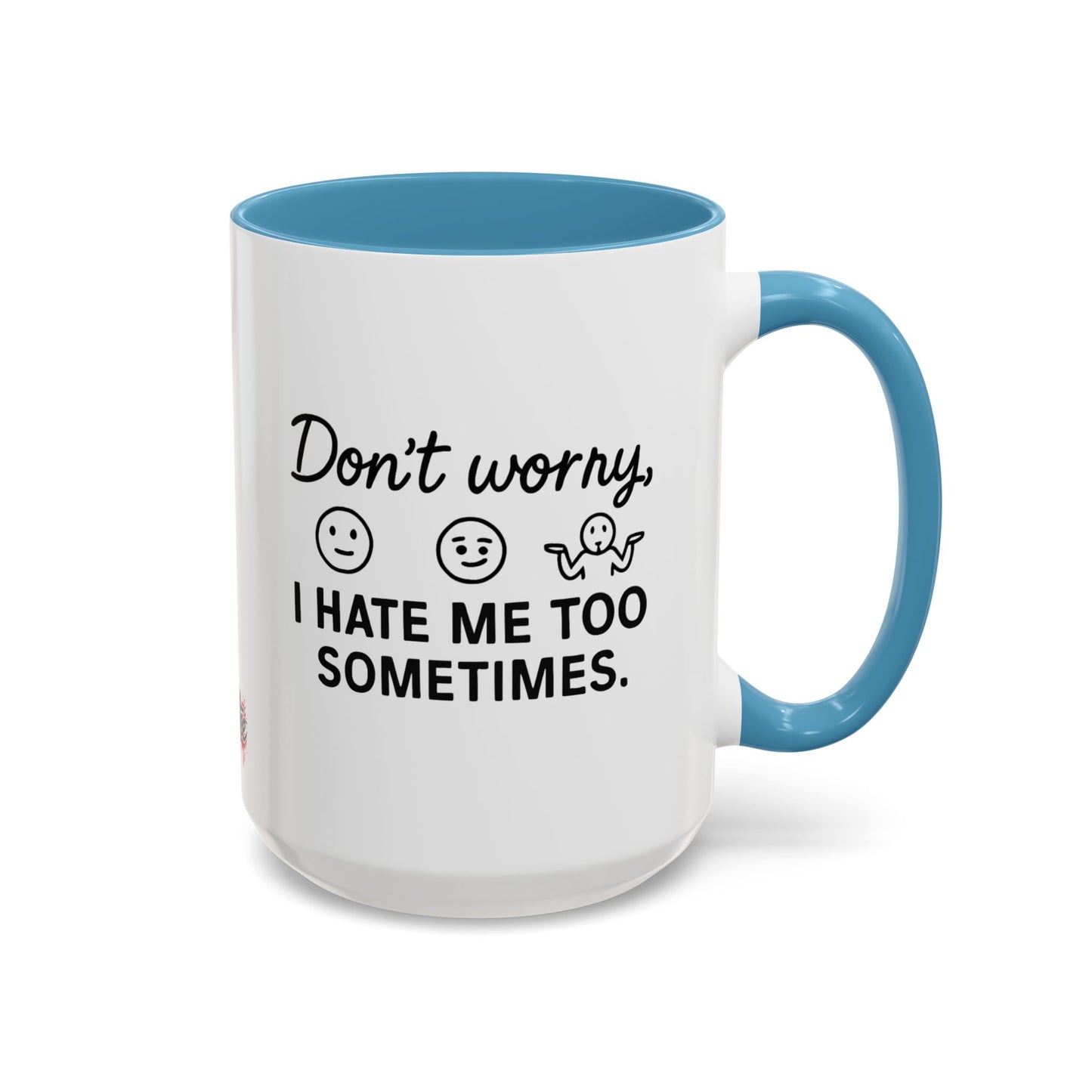 HoodnTee Mug | I Hate Me Too Accent Mug 🖤☕