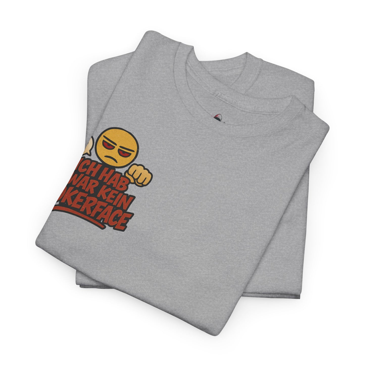 HoodnTee Shirt | Pokerface? Shut-Up-Face! Tee 🤫🇩🇪