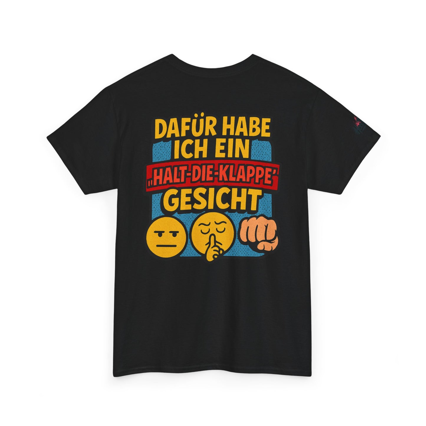 HoodnTee Shirt | Pokerface? Shut-Up-Face! Tee 🤫🇩🇪