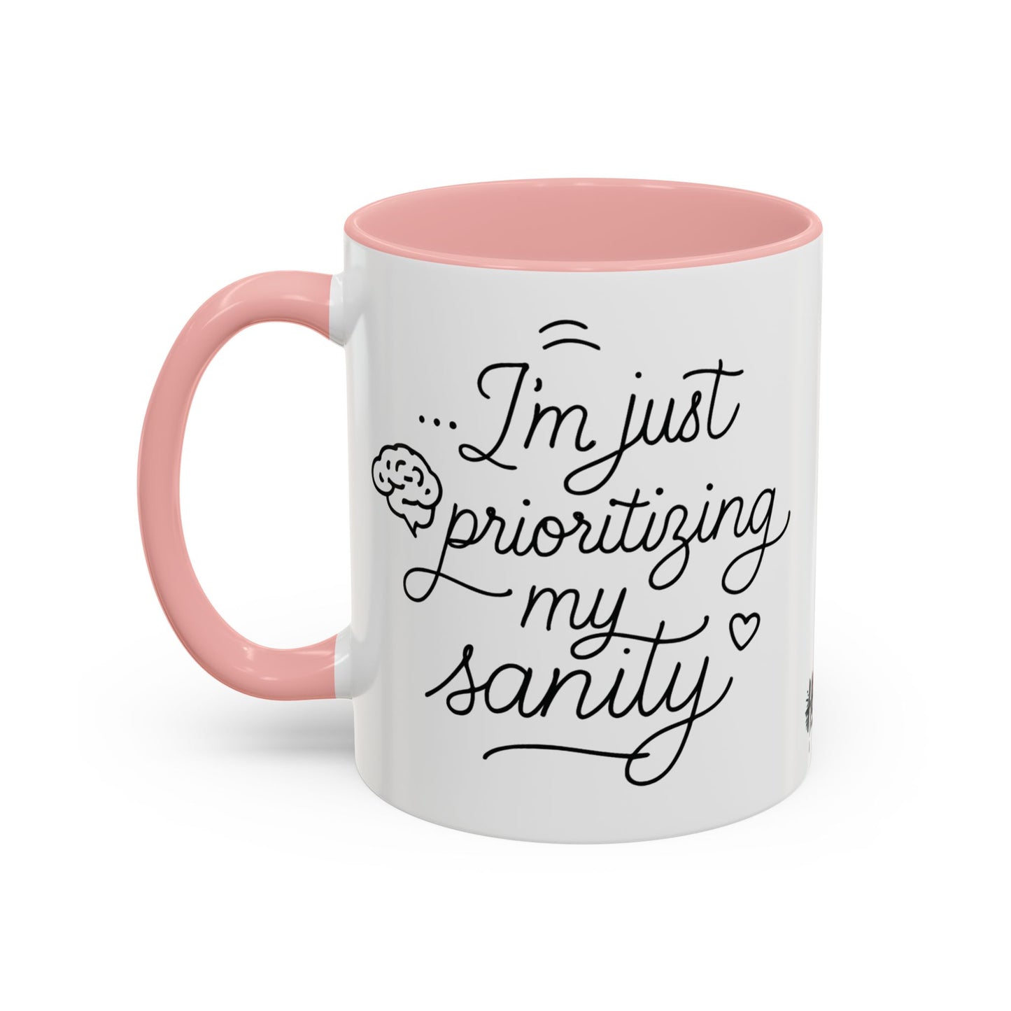 HoodnTee Mug | Prioritizing My Sanity Coffee Mug 🧠☕