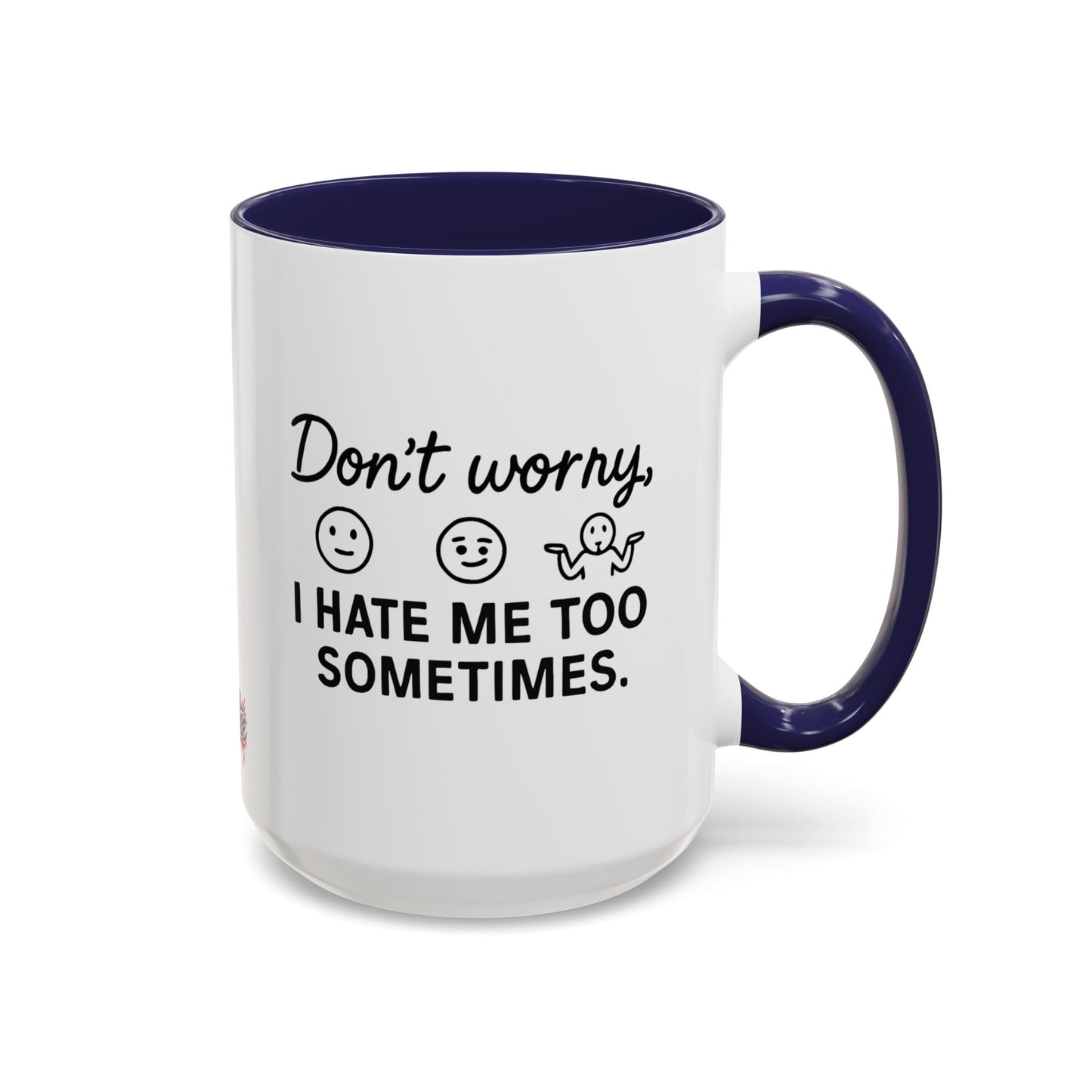 HoodnTee Mug | I Hate Me Too Accent Mug 🖤☕