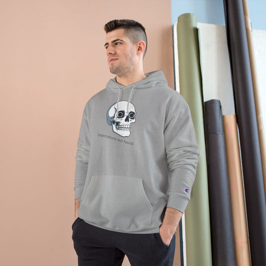 2026 Loading Skull Hoodie — "Expectations Not Reality" Champion Pullover