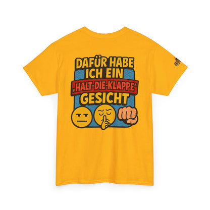 HoodnTee Shirt | Pokerface? Shut-Up-Face! Tee 🤫🇩🇪