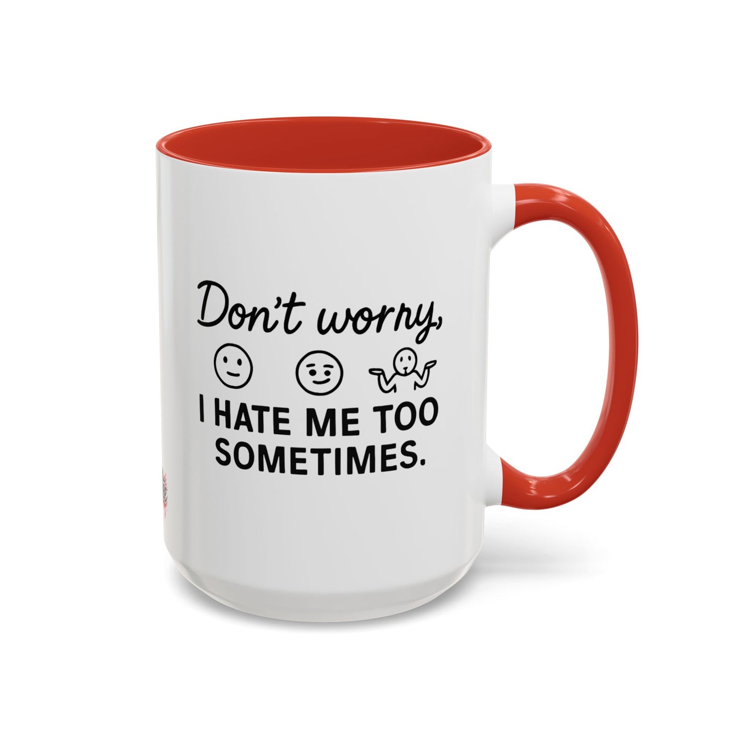 HoodnTee Mug | I Hate Me Too Accent Mug 🖤☕