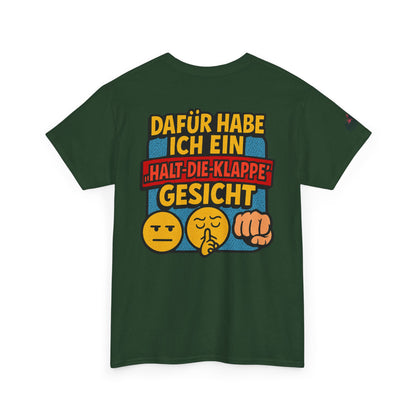 HoodnTee Shirt | Pokerface? Shut-Up-Face! Tee 🤫🇩🇪