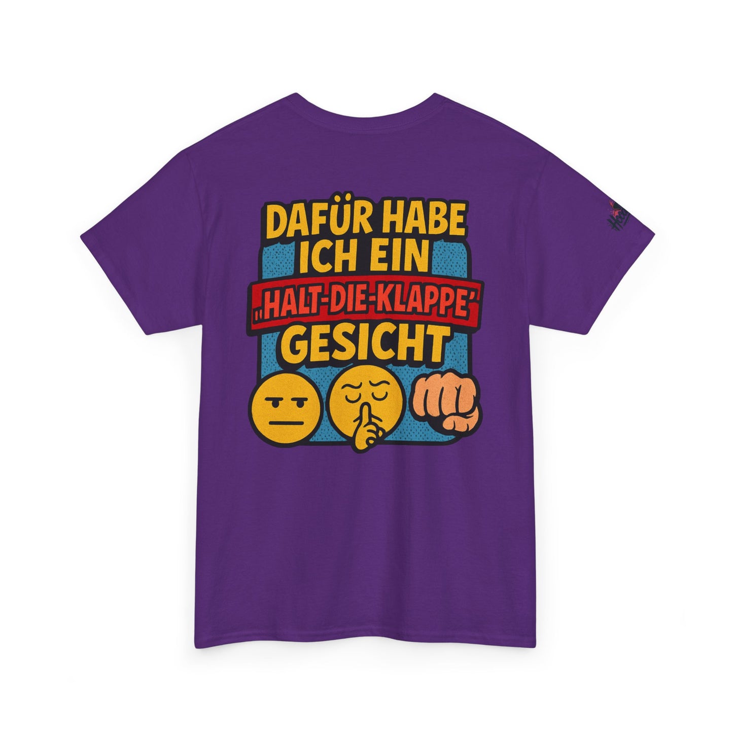 HoodnTee Shirt | Pokerface? Shut-Up-Face! Tee 🤫🇩🇪