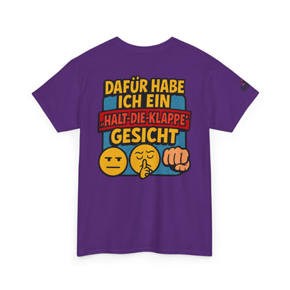HoodnTee Shirt | Pokerface? Shut-Up-Face! Tee 🤫🇩🇪