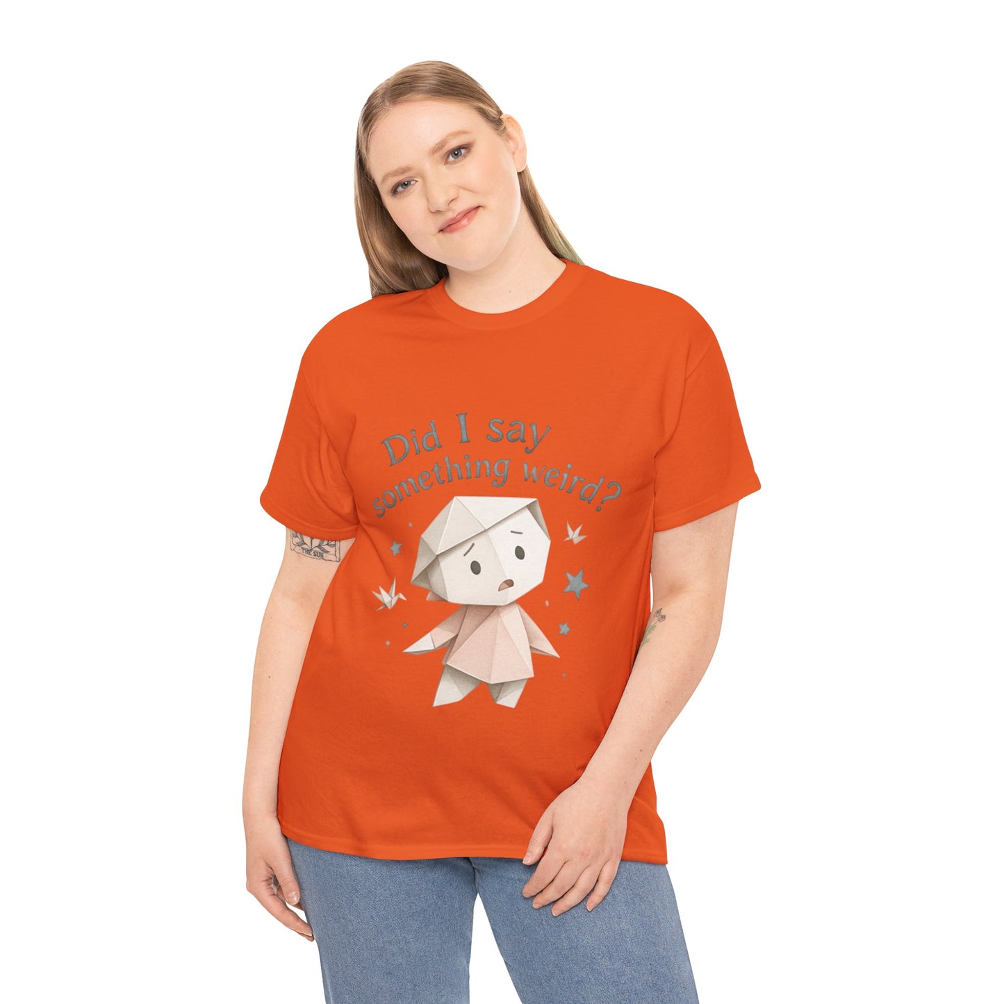 HoodnTee Shirt | Overthink Combo Tee 🧠 — I’m Fine” Dual-Sided