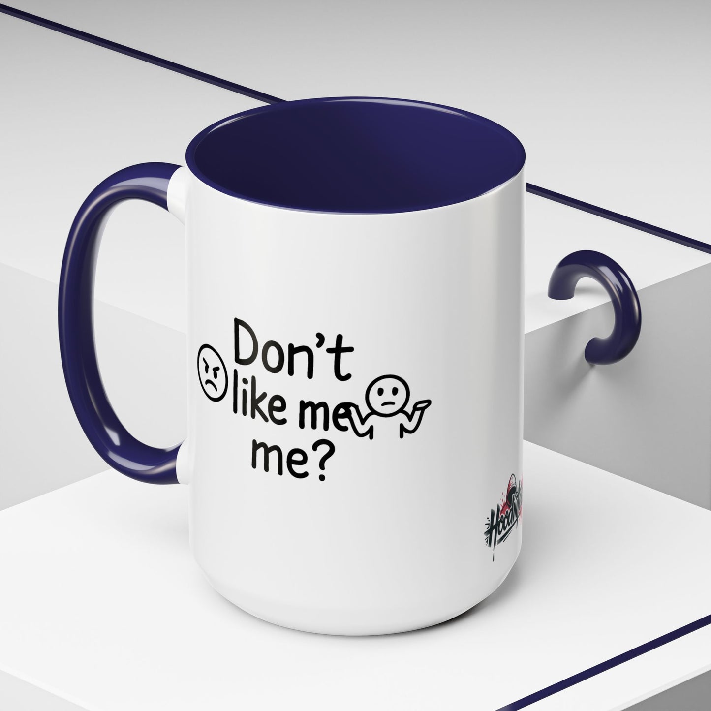 HoodnTee Mug | I Hate Me Too Accent Mug 🖤☕