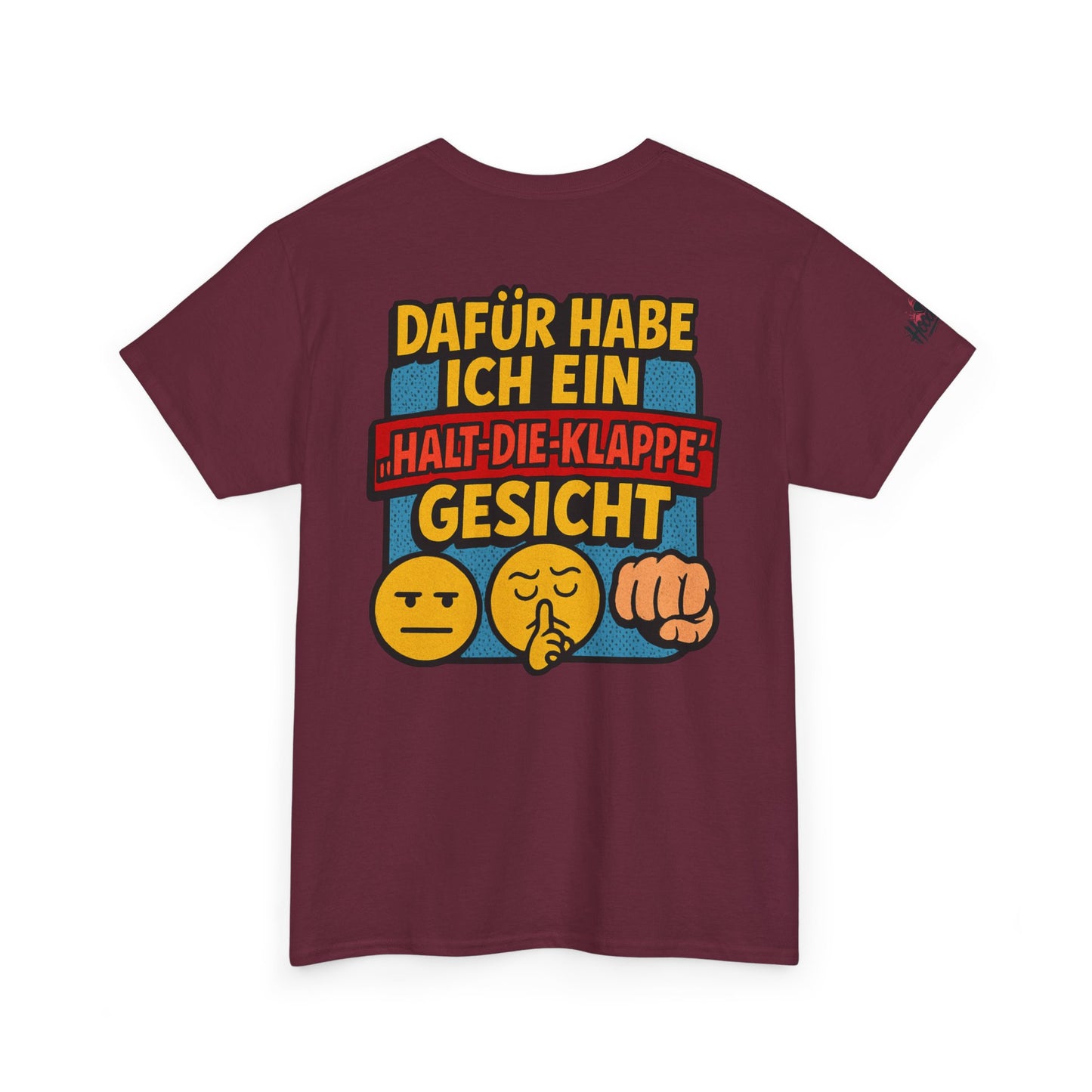 HoodnTee Shirt | Pokerface? Shut-Up-Face! Tee 🤫🇩🇪