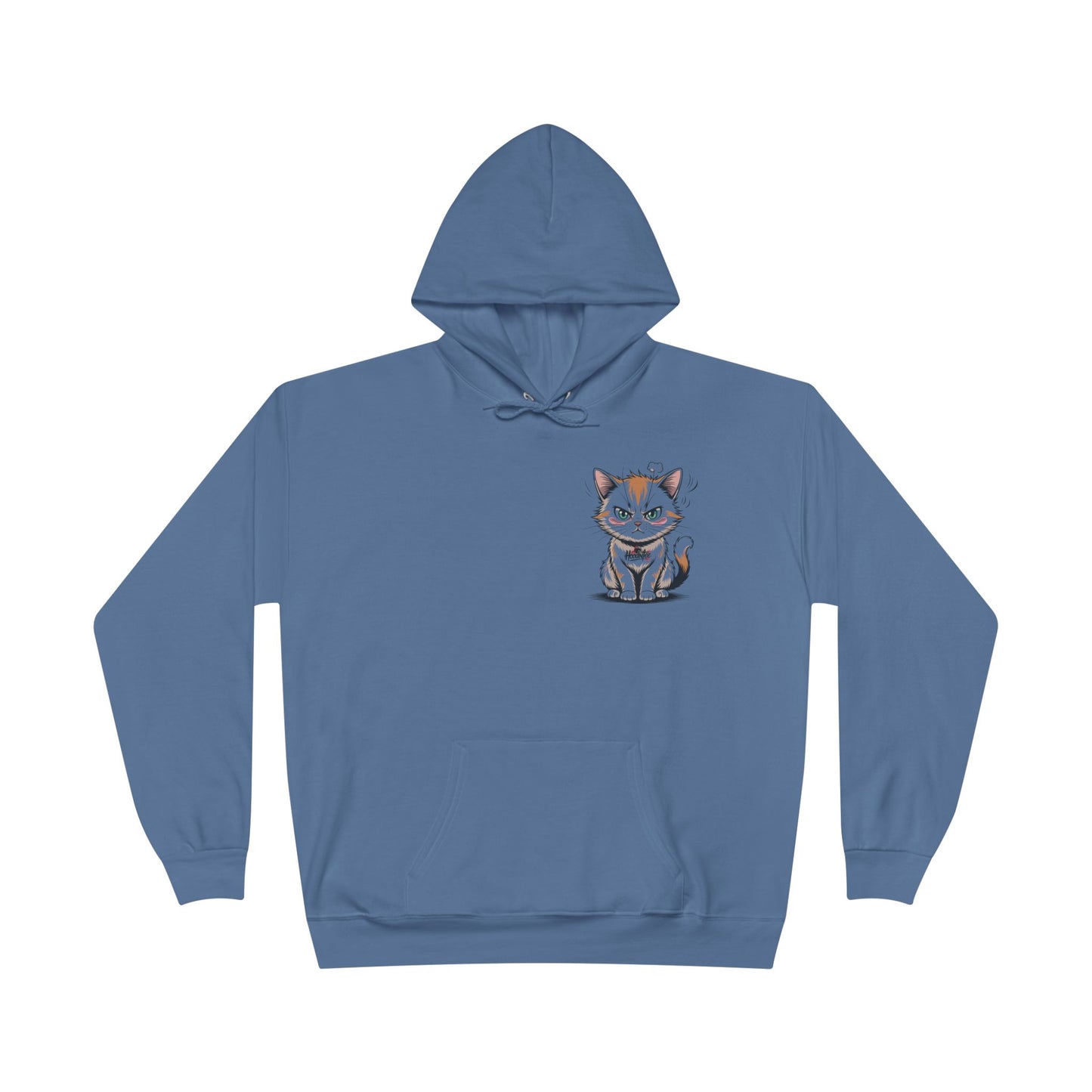 Funny Cat Coffee Hoodie – “Give Me Coffee or Give Me a Reason” Statement Pullover