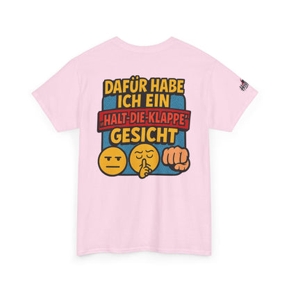 HoodnTee Shirt | Pokerface? Shut-Up-Face! Tee 🤫🇩🇪