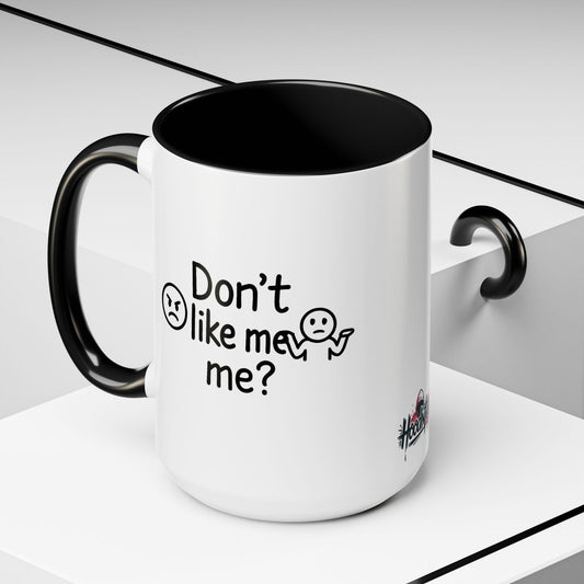 HoodnTee Mug | I Hate Me Too Accent Mug 🖤☕