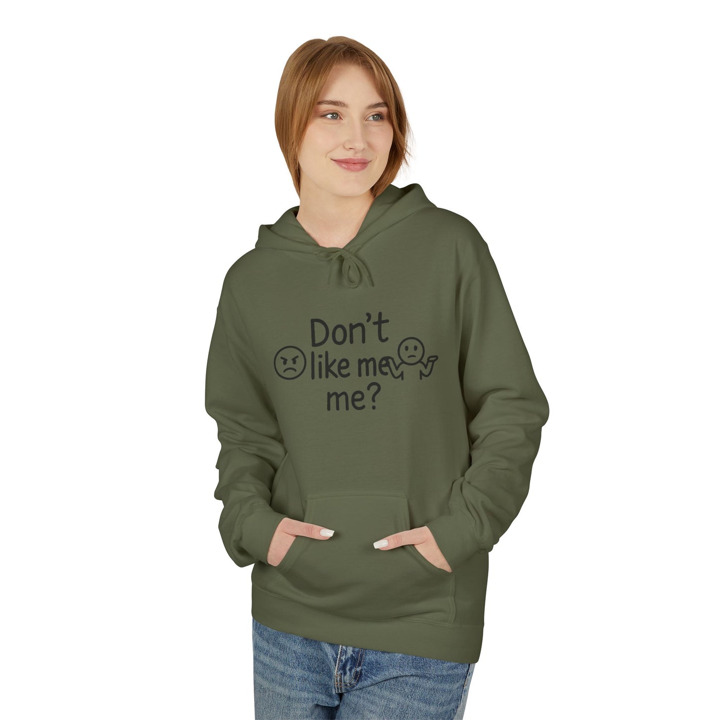 HoodnTee Hoodie | Don't Like Me? I Hate Me Too Sometimes Hoodie 🤷‍♀️🖤