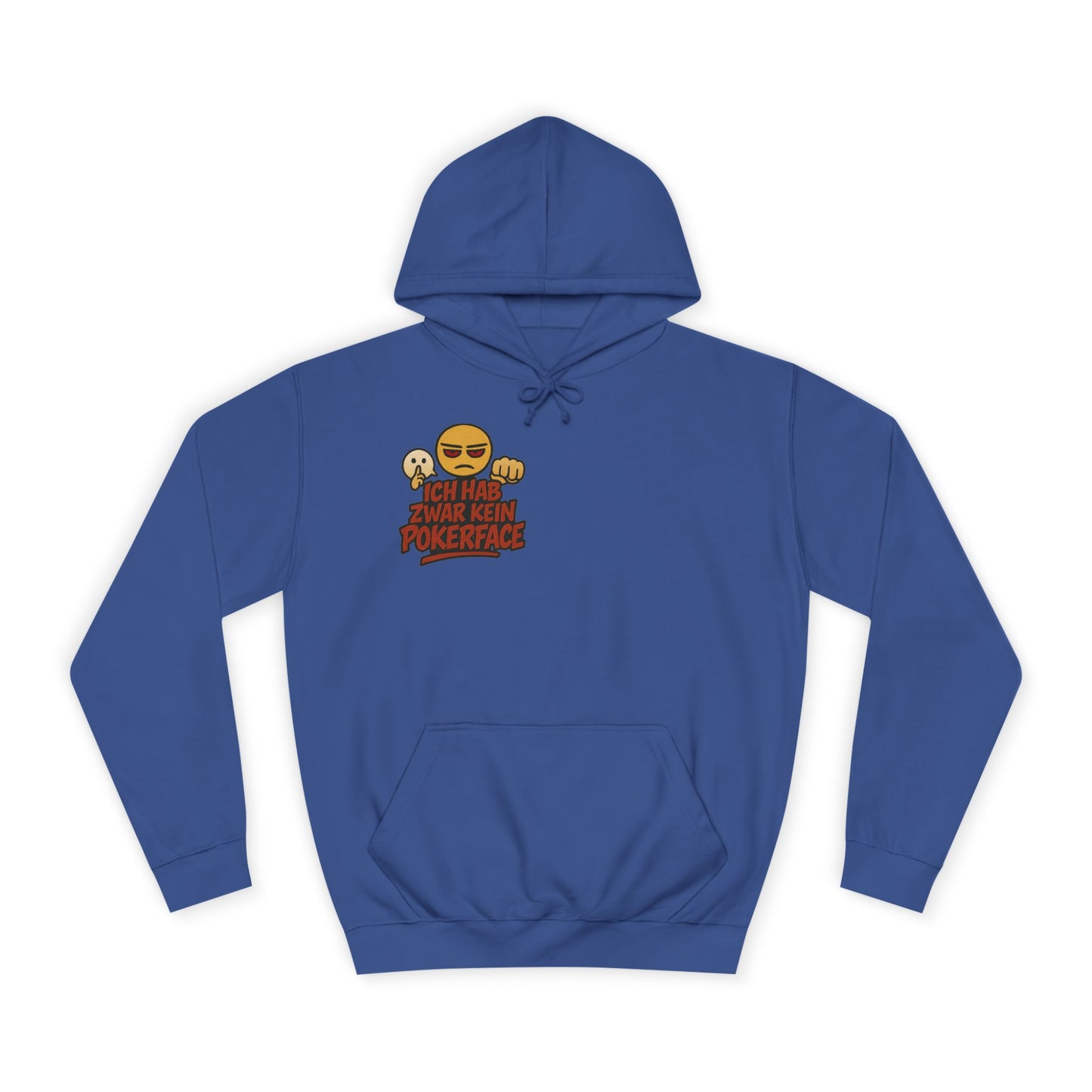 HoodnTee Hoodie | Pokerface? Shut-Up-Face! Hoodie 🤫🇩🇪