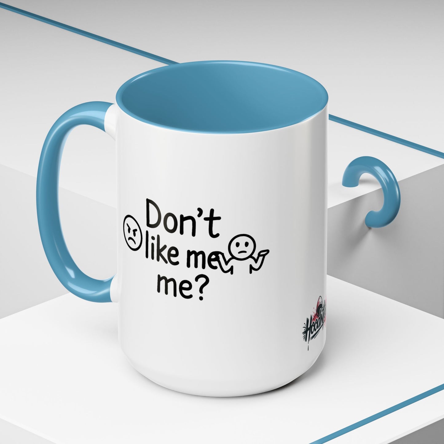 HoodnTee Mug | I Hate Me Too Accent Mug 🖤☕