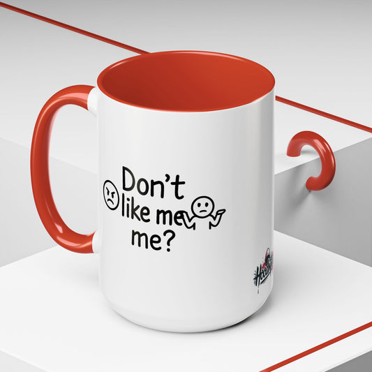 HoodnTee Mug | I Hate Me Too Accent Mug 🖤☕