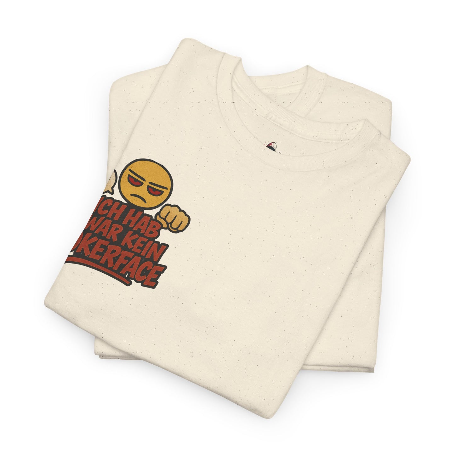 HoodnTee Shirt | Pokerface? Shut-Up-Face! Tee 🤫🇩🇪